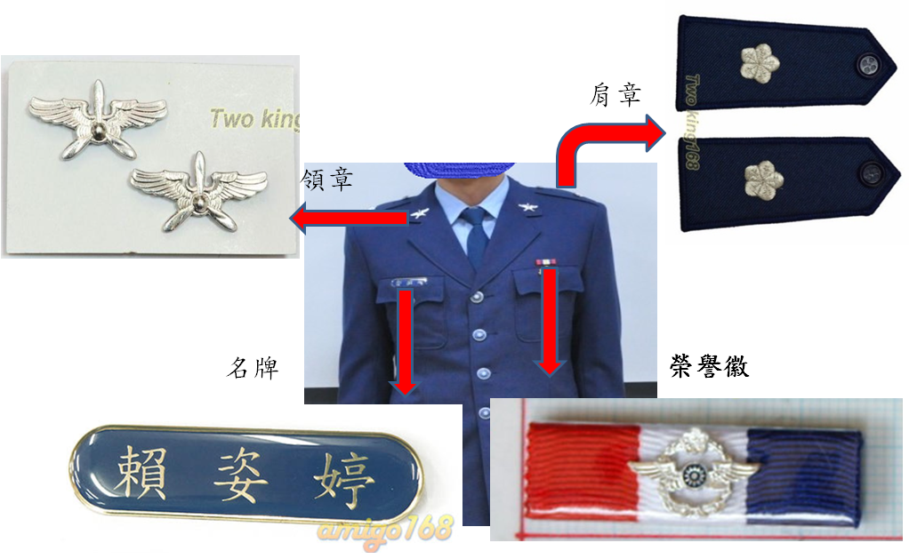 軍人榮退 陸海空軍公仔+客製場景